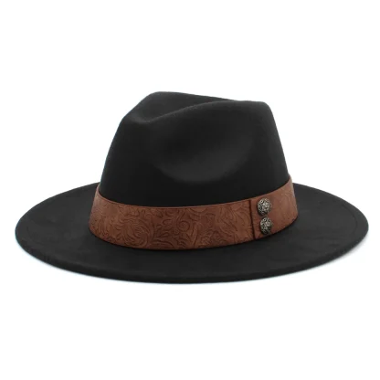 Cowboy Fedora Sun Hats - Image 3