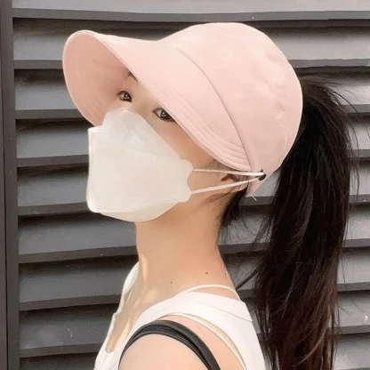 Adjustable Half-Brim Sun Hats - Image 4