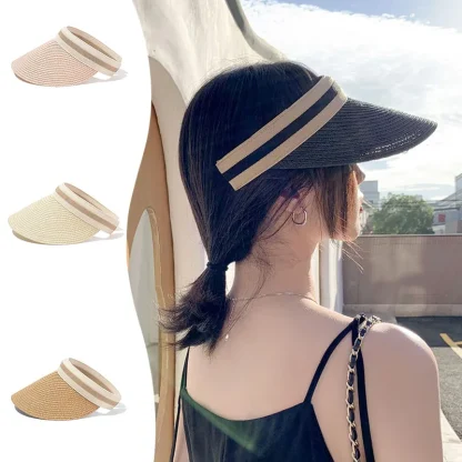 Chic Beach Visor Sun Hat - Image 6