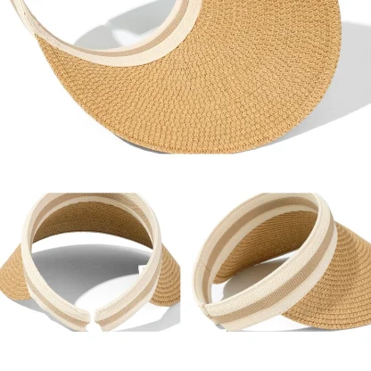 Chic Beach Visor Sun Hat - Image 4