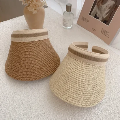 Chic Beach Visor Sun Hat - Image 3