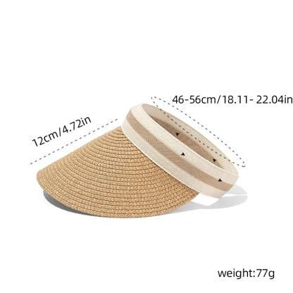 Chic Beach Visor Sun Hat - Image 7